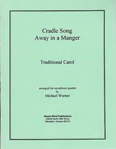 Cradle Song / Away in a Manger SATB Sax Quartet cover